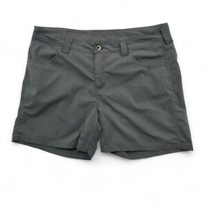 GORUCK Simple Shorts Women's Size 10 Gray USA Made Nylon Blend Tactical Hiking